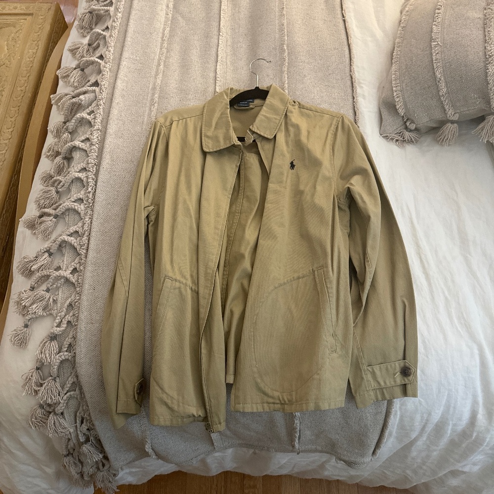 Ralph Lauren tan lightweight jacket